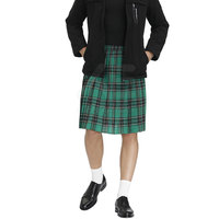 KATBROS INDUSTRY Nouvelle Conception Taille Plus Kilt Homme Respirant Couleur Unie Motif Tartan Modèle KI-TK-9015