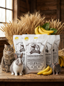 Arena para Gatos de Trigo Limpia y Esponjosa con Aroma a Plátano – Gránulos Aglomerantes Naturales para Gatos, Roedores y Conejos, 20L - Product Image 3