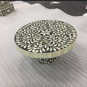 Support de gâteau traditionnel en incrustation d'os nouvel outil de pâtisserie polyvalent de conception pour le service élégant d'affichage de gâteau - Product Image 3