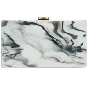 Customizable Resin Clutch <b>Evening</b> <b>Bag</b> New Design Patterned Stone Available in All Sizes with Custom Logo - Product Image 1