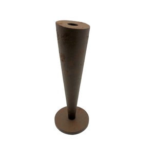 Soporte de vela de aluminio de gran diseño, soporte de vela de óxido 3D para el hogar y Navidad decorativo hecho a mano - Product Image 6