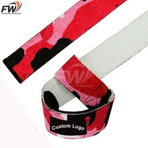 Correas de levantamiento de pesas de algodón en forma de 8, de la mejor calidad, en oferta, para levantamiento de pesas, culturismo y soporte de muñecas. - Product Image 5