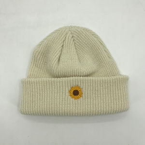 <b>Thermal</b> knitted beanie hat warm soft cozy fleece lined skull cap stretch fit stylish outdoor cold weather headwear <b>for</b> men <b>women</b> - Product Image 4