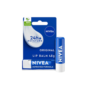 Fórmula Calmante para Reparar Labios Secos, Bálsamo Labial Nivea Med Repair para Labios Agrietados y Ásperos - Product Image 4