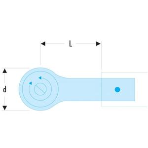 Juego de Llaves de Trinquete Facom de 20 x 7 mm, Herramienta de Alta Calidad - Product Image 2