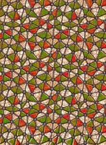 Tissu africain authentique en coton imprimé à la cire 45 Largeur Vibrant Ankara pour la couture et le design - Product Image 4