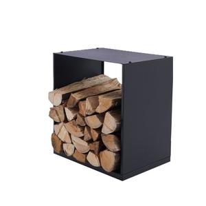 Vente chaude Métal Heavy Duty Log Holder Meilleure Qualité Rack Extérieur Intérieur Bois De Chauffage Stockage Stacker Stand - Product Image 1