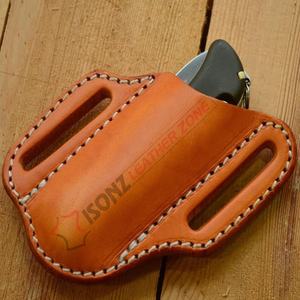 Funda de cuchillo de cuero personalizada duradera con soporte OEM y ODM - Product Image 4