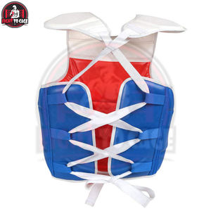 2026 FIGHT to CAGE GEARS FTC-BCG-1408 Protège-poitrine de boxe en PVC, équipement d'entraînement durable toutes saisons - Product Image 2