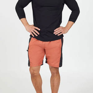 กางเกงขาสั้นออกกำลังกายสไตล์สตรีทสำหรับผู้ชายกางเกงฟิตเนสเอวกลางใส่สบายลายพื้นคุ้มค่ากับ2025 - Product Image 3