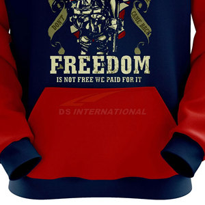 Sudaderas con capucha de sublimación de alta calidad en blanco 100% poliéster impresión personalizada pulóver sudaderas al por mayor sudaderas con capucha Unisex DIY - Product Image 3