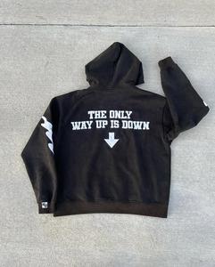 100% coton personnalisé sweats à capuche motif solide doublé col lavé à l'acide décontracté été Style brodé 3D Design Applique - Product Image 6