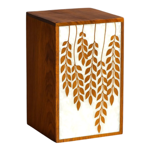 โกศใส่ไม้สำหรับเผาเถ้ากระดูกของคนเก็บโกศใส่ใบไม้ร่วง - Product Image 1