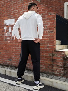 Sudadera con capucha térmica ligera para hombre Tela de lana de algodón Premium Último diseño Sudadera con capucha baja MOQ al por mayor - Product Image 4