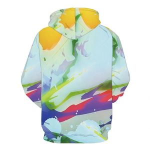 Sublimación de alta calidad de algodón rojo francés Terry Sudadera con capucha de gran tamaño grueso polar gota hombro liso en blanco personalizado hombres sudaderas con capucha - Product Image 2