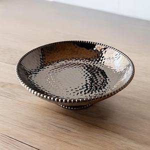 Centro de mesa Decorativo Comida Segura Aluminio Ecológico Lujo Elegante Personalizado 100PCs Servir Platos de cena - Product Image 2