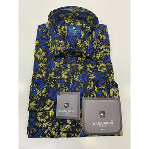 Camisa de algodón ajustada para hombre de manga larga suave transpirable cómoda hecha en Turquía tallas S a XXXL - Product Image 2