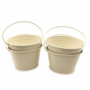 Cubo de Hierro Metálico con Acabado Antiguo y Estilo Elegante, Chapado en Cobre, con Asa para Guardar Leña, Carbón y Decoración del Hogar - Product Image 4