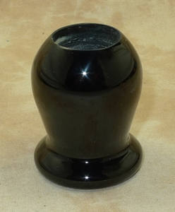 Brocha de afeitar de cuerno de búfalo Natural de lujo, mango de cuerno Natural hecho a mano con cerdas suaves, afeitado húmedo clásico, Color de cuerno Natural - Product Image 5