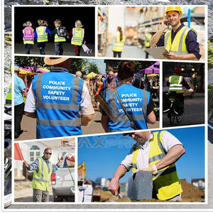 Chaleco Reflectante de Seguridad Personalizado de Alta Calidad, Material Duradero, Impermeable - Product Image 6