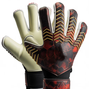 Guantes de Portero de Cuero Transpirable de Venta Caliente con Servicio OEM, Impermeables, Resistentes al Viento, Correa de Muñeca Ajustable, Profesionales, Precio Bajo - Product Image 3