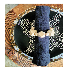 Servilletero con cuentas de madera, recién llegado y fiestas, artículo decorativo para bodas y fiestas, servilletero de mesa de comedor amigable - Product Image 5