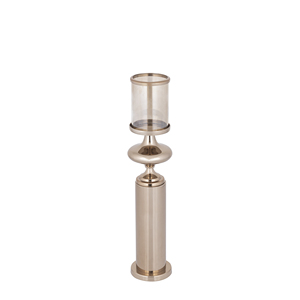 Hermoso soporte de luz de té de bronce para decoración del hogar Impresión personalizada para bodas y Día de San Valentín - Product Image 2