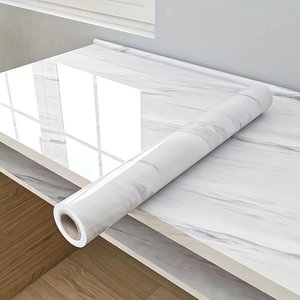 Hot Popular Marble Look Peel and Stick Autoadhesivo Decorativo PVC Vinilo Papel de pared Película de papel tapiz <span class=keywords><strong>para</strong></span> gabinetes de <span class=keywords><strong>puertas</strong></span> - Product Image 5