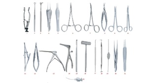 ชุดเครื่องมือผ่าตัดวิทยาศาสตร์และศัลยกรรมชุดเครื่องมือผ่าตัดโรคต้อหินด้วยไมโคร - Product Image 5