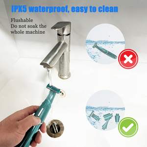 Afeitadora Eléctrica Impermeable para Hombres y Mujeres, Depiladora Indolora y Recortadora Corporal con Cuchilla de Cerámica - Product Image 6