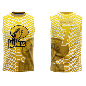 Personalizado 100% poliéster sublimado 7v7 bandera fútbol uniforme Jersey compresión con capucha sin mangas 7v7 Jersey para hombres - Product Image 4