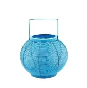 Linternas con cable de diseño de nueva llegada, linterna de Metal hecha a mano de colores para hoteles, restaurantes y lámparas decorativas para el hogar - Product Image 5