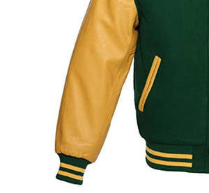 Men College Flight Varsity Jackets New Hot Custom Made Pakistan Wholesale CollegeBaseballjacket for men - Product Image 5