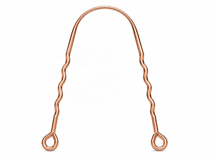 ที่ทำความสะอาดลิ้นรูปตัวยูสองด้าน Divris Copper ใช้ซ้ำได้ สำหรับการดูแลสุขภาพช่องปากในชีวิตประจำวัน - Product Image 1