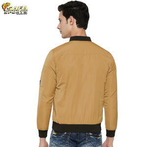Nuevo Modelo de Chaqueta Bomber para Hombre con Estilo de Piloto y Ropa Deportiva, Chaquetas con Logotipo Personalizado para Hombre - Product Image 4