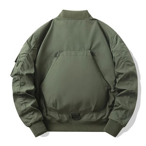 Blouson aviateur pour homme et femme, vintage, multi-poches, vêtements de travail, streetwear, coupe-vent, polaire, veste de baseball, vestes pour homme - Product Image 6