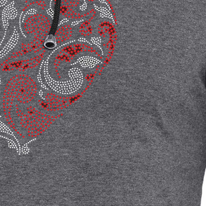 Nueva llegada estilo único gran oferta transpirable ligero básico, algodón mezclado hombres strass Sudadera con capucha strass sudaderas con capucha para hombres - Product Image 3