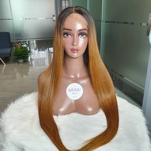 Raw Vietnamese Hair <b>Wigs</b> <b>Ombre</b> Bone Straight 32 Inches Color Hair Extensions No Tangle No Shedding With Wholesale Price - Product Image 2