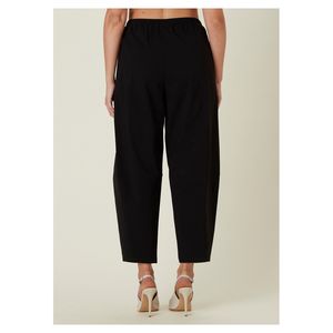 CURVY Made in Italy Primavera Verano Bengaline Pantalones sueltos de mujer con bolsillos Diferentes colores disponibles - Product Image 4