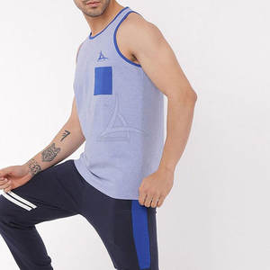 Débardeurs de sport décontractés en coton musculaire bon marché pour hommes, sans manches, musculation, séchage rapide, respirant - Product Image 6