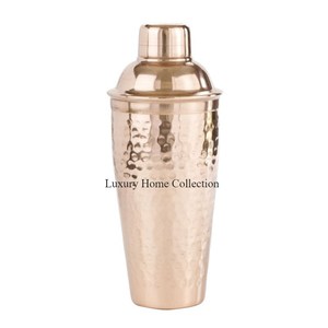 Indian Handmade Best Selling Professional Barware Copper Made Hammered Design Cocktail Shaker <b>Bar</b> <b>Tools</b> and Other Accessories - Product Image 1