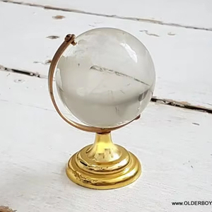 Globe du monde Carte du globe terrestre géographique Globe éducatif de conception moderne écologique - Product Image 1