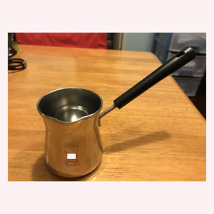 Handcrafted <b>Turkish</b> Copper <b>Coffee</b> Pot Traditional Ibrik with Ornate Brass Handle for Authentic Middle Eastern & Gree - Product Image 4