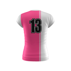 Ensembles de maillots de volley-ball sur mesure fournisseur B2B proposant des commandes en gros uniformes d'équipe pour les équipes collégiales comprenant le numéro de nom du joueur - Product Image 4