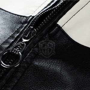 Chaquetas de cuero de alta calidad para estilos de vida activos Diseño de cuello con capucha elegante Durabilidad de larga duración Tamaño Winter High Street - Product Image 5