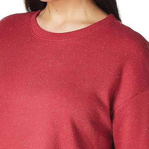 เสื้อฮู้ดดี้และเสื้อสเวตเชิ้ตลำลองสำหรับผู้หญิงมาใหม่สำหรับฤดูหนาว ระบายอากาศได้ดี ผ้าฝ้ายคุณภาพสูง รับสกรีนโลโก้ สีสันหลากหลาย สไตล์สตรีทแวร์ คอกลม - Product Image 3