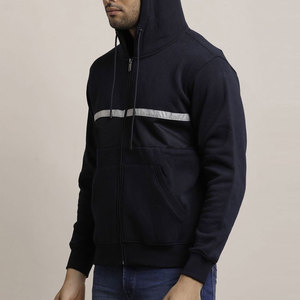 Activewear Logotipo impreso personalizado Tallas grandes Hombres Sudadera con capucha Basics Algodón Mezclado Precio bajo Artículo fresco Hombres Sudadera con capucha - Product Image 3