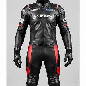 Combinaison de course en cuir pour moto homologuée CE, vente en gros de logo personnalisé 1PC/2PC, prix d'usine, équipement de sécurité pour moto, fabricant - Product Image 2