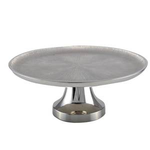 Soporte de pastel de 2 niveles de Metal de estilo moderno de latón AK con acabado de níquel Soporte de pastel de calidad premium para restaurante/ocasión de fiesta - Product Image 5