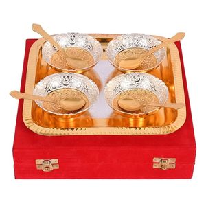 Designer Brass Fruit <b>Bowl</b> Handcrafted Decorative <b>Metal</b> <b>Bowl</b> for Home Table Centerpiece and Wedding Gift - Product Image 3